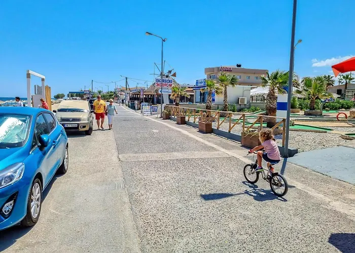 Apartman Seaside In Anissaras Herszonisszosz